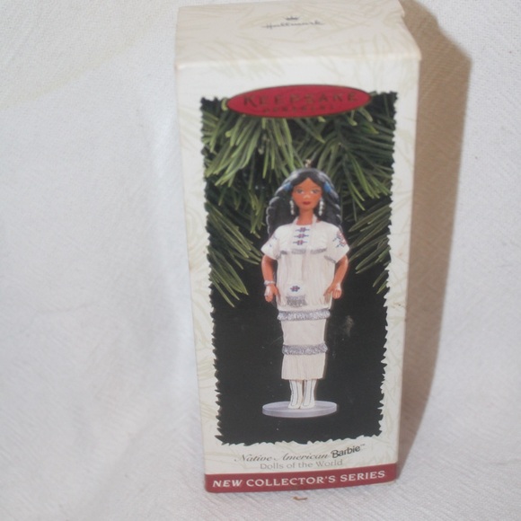 Barbie Other - Barbie Native American Vintage Keepsake Ornament by Hallmark NEW 1996